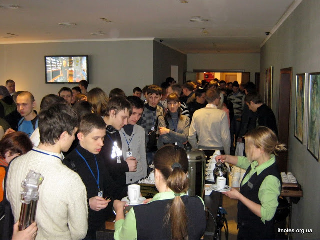 очередь за кофе, Coffee Break Drupal Forum 2012 в Запорожье