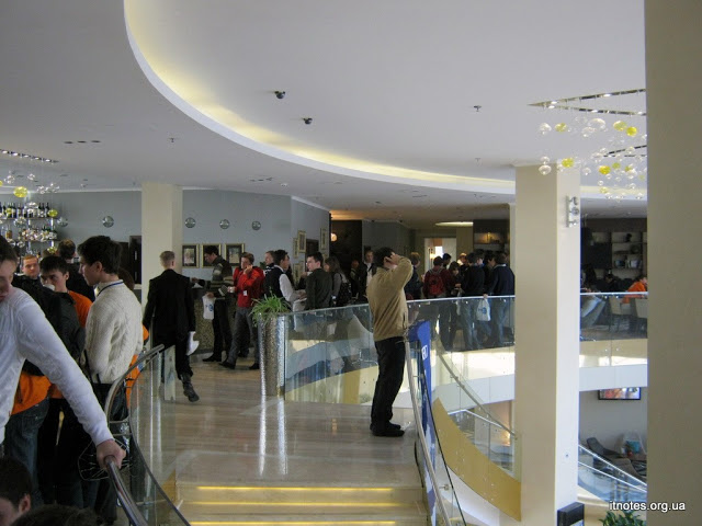 холл, Coffee Break Drupal Forum 2012 в Запорожье