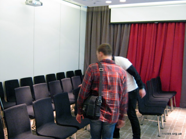 зал-В, места, Drupal Forum 2012. 