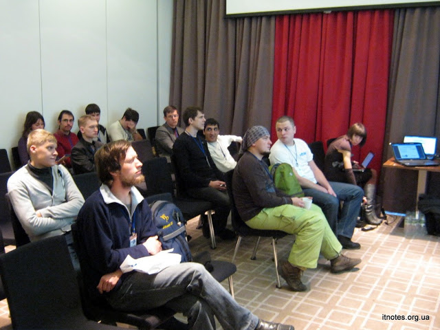 слушатели «Drupal as service», Drupal Forum 2012 в Запорожье